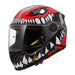 LS2 FF812 KID Helmet Punk - Grey / Red 06