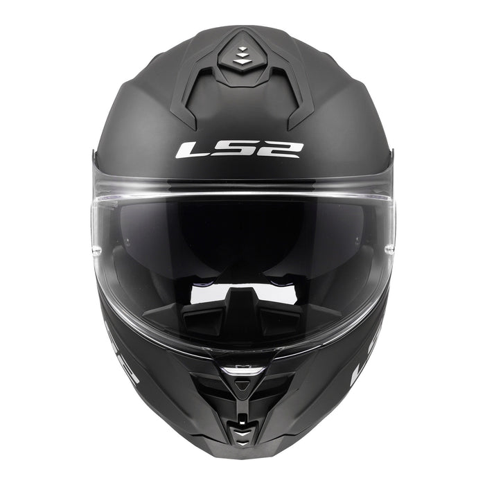 LS2 FF817 Challenger II Solid Helmet - Matte Black