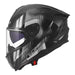 LS2 FF817 Challenger II Nitro Helmet - Black / Grey