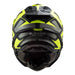 LS2 MX701 Explorer Alter Helmet - Matte Black / Hi-Vis Yellow 06