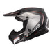 LS2 MX706 COZ Arched Helmet - Black / Silver / Titanium