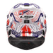 LS2 MX706J COZ Fantasy Junior Helmet - Matte White / Red / Blue