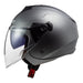 LS2 OF573 Twister II Single Mono Helmet - Matte Titanium