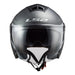 LS2 OF573 Twister II Single Mono Helmet - Matte Titanium