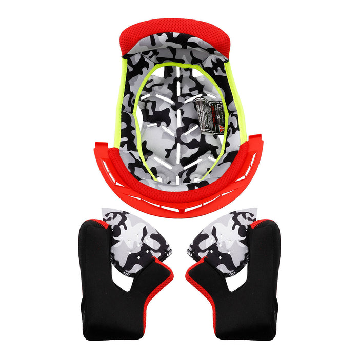 LS2 MX437 Fast Evo Liner -  Red (3XL)
