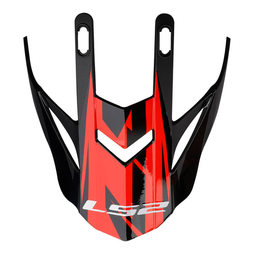 LS2 MX437 Fast Evo Peak -  Roar Black / Red
