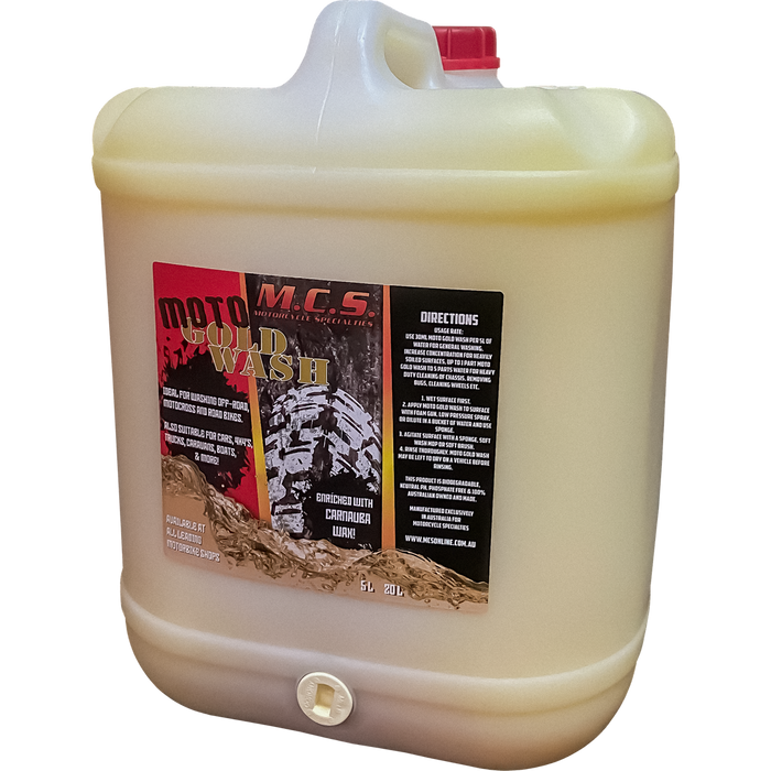 MOTO GOLD WASH 20 LITRES