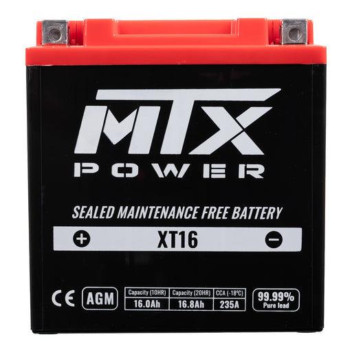 MTX Power XT16 12V AGM Battery