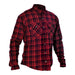 Oxford Kickback Shirt - Red / Black