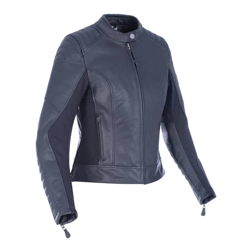 Oxford Ladies Beckley Leather Jacket - Black