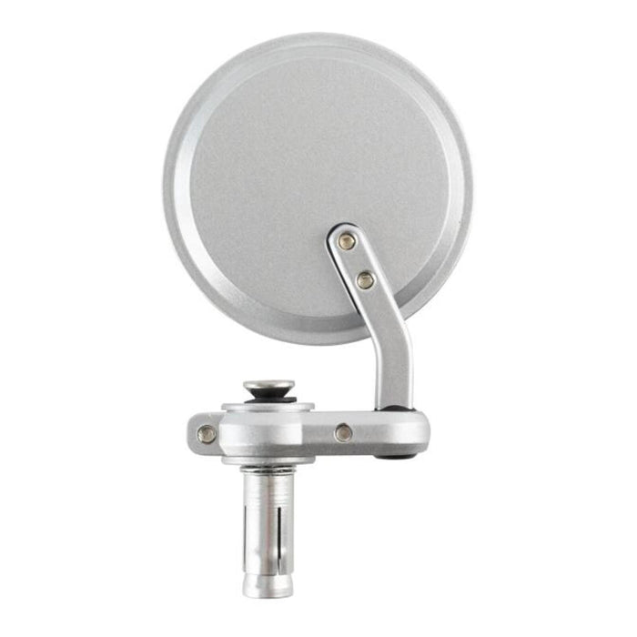 Oxford Bar End Mirrors - Silver (Pair)