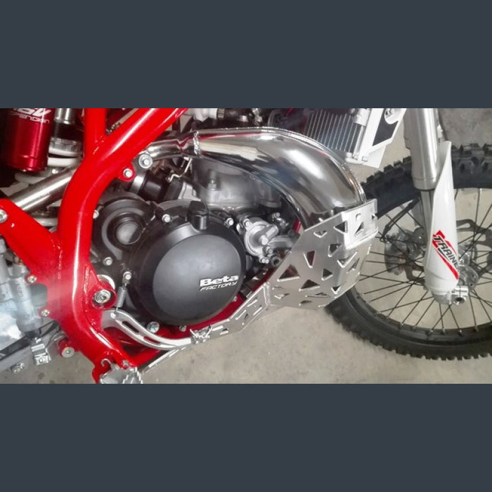 Skid plate with exhaust pipe guard for Beta Xtrainer 2015-2024