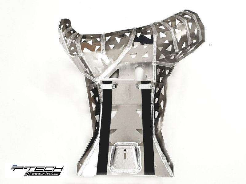 P-Tech Skid plate with exhaust pipe guard for Beta (Arrow pipe) 2019