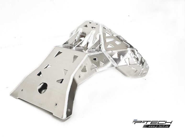 P-TECH Skid plate with exhaust pipe guard for Beta 250/300RR 2023-2024