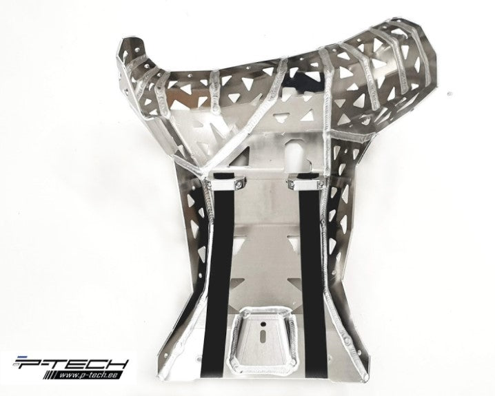 P-TECH Skid plate with exhaust pipe guard for Beta 250/300RR 2023-2024