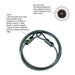 Rocky Creek GearLok Double Loop Cable 150cm