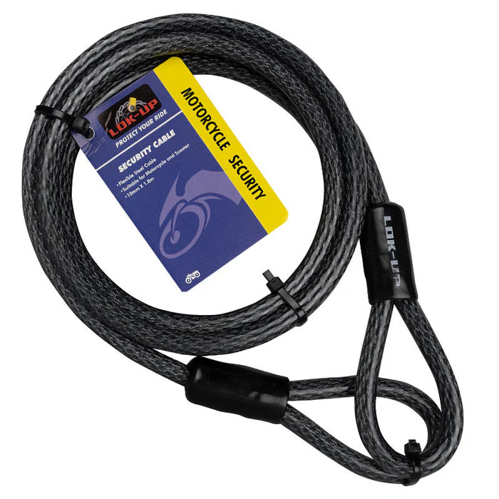 Lok-Up Security Wire Cable 10MM X 1.8M