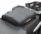 TRAVELLER PILLION cushion, Black, 22 x 30 cm, with polyurethane air cushion