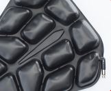 TRAVELLER PILLION cushion, Black, 22 x 30 cm, with polyurethane air cushion