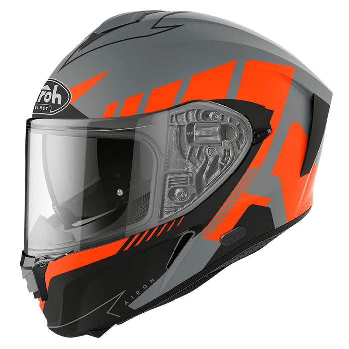 HASPA374  -  AIROH SPARK 'RISE' ORANGE MATT M (SPRI32)