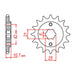 MTX 338 Steel Front Sprocket #530 (10-MA7)