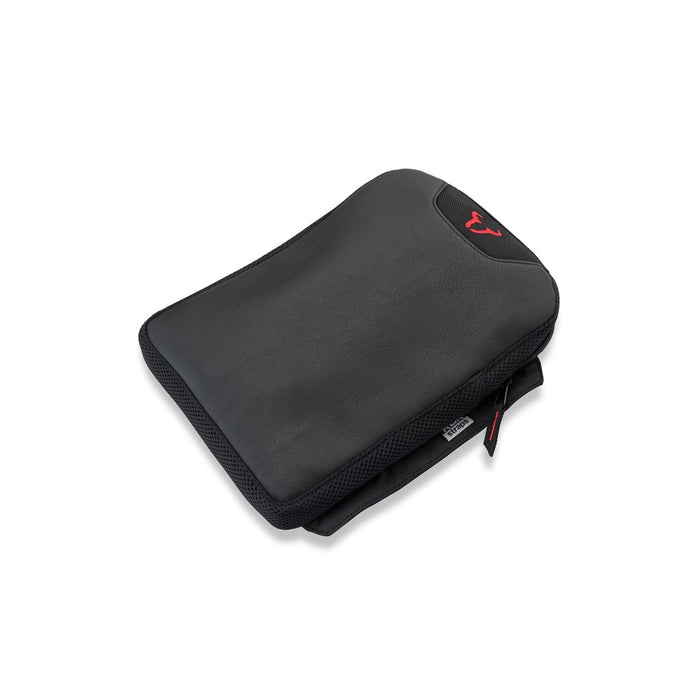 TRAVELLER PILLION cushion, Black, 22 x 30 cm, with polyurethane air cushion
