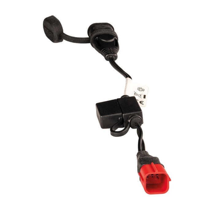 Optimate - DUCATI adapter, from SAE charger output to DUCATI connector EURO5 (2021 Model Upwards)
