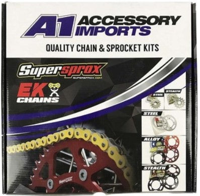 DRZ-125L K3-L0 Big Wheel Disc Brake Chain & Sporcket Kit