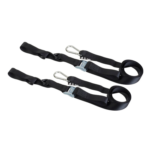 Whites Tie Downs 1 1/2in x 6ft - Black / Black