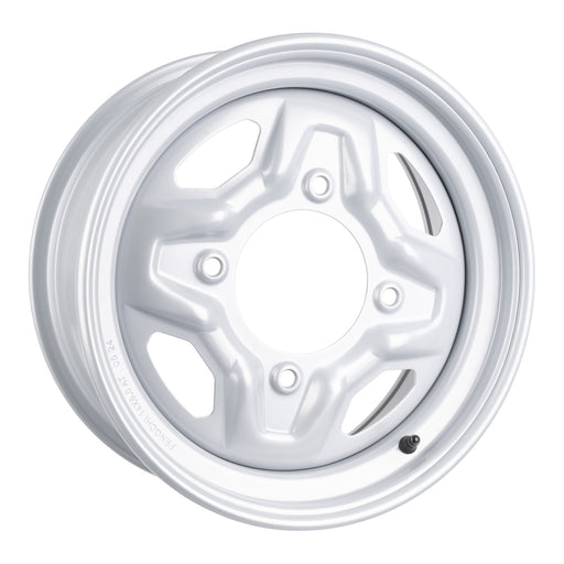 Whites ATV/UTV Steel Rim 14x6 Polaris Front 4/156 +40.2 - Silver