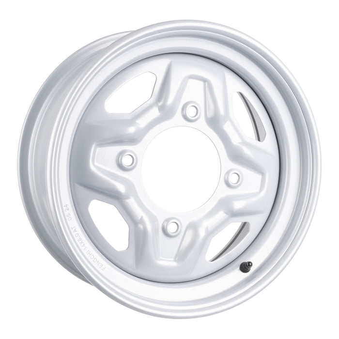 Whites ATV/UTV Steel Rim 14x6 Polaris Front 4/156 +40.2 - Silver