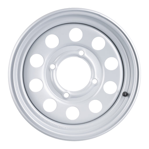 Whites ATV/UTV Steel Rim 14x6 Can-Am Front 4/137 +13 - Silver
