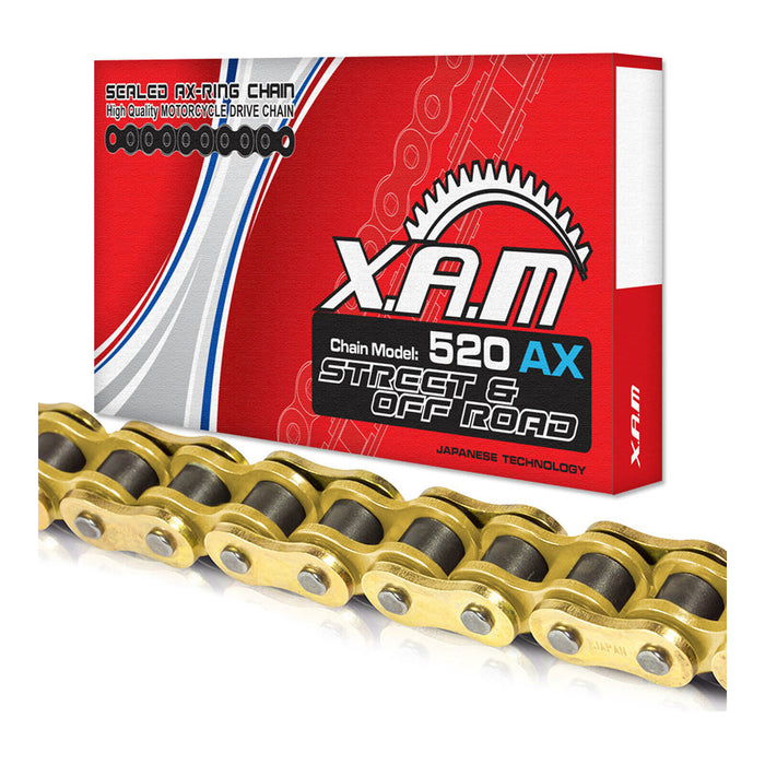 XAM Sprocket Kit KTM2 X-Ring Gold 17/45