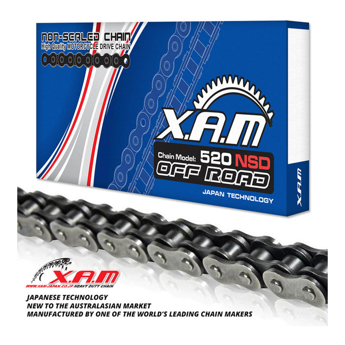 XAM Sprocket Kit Suzuki RM125 Zero Black 12/49