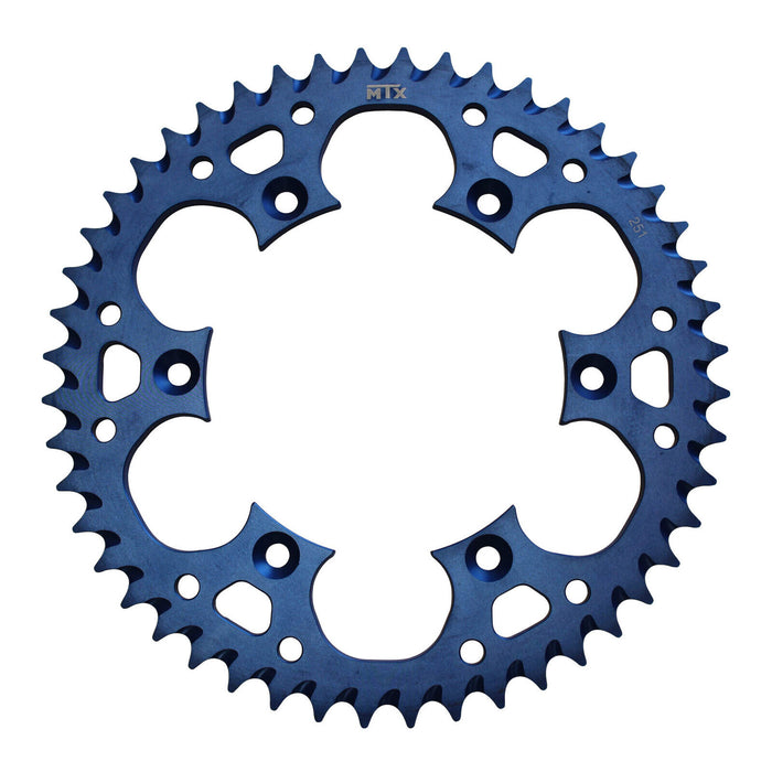 XAM Sprocket Kit Yamaha YZ250 '02-'04 Zero Blue 14/49