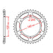 XAM Sprocket Kit Suzuki TL1000S X-Ring 17/38