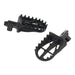 Zeta Wide Chromoly Mid Foot Pegs - Suzuki RM-Z250 / RM-Z450 / RMX450Z