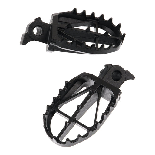 Zeta Wide Chromoly Ultra-Wide Foot Pegs - Yamaha YZ125 / YZ250 ('99-) / YZ250F /
