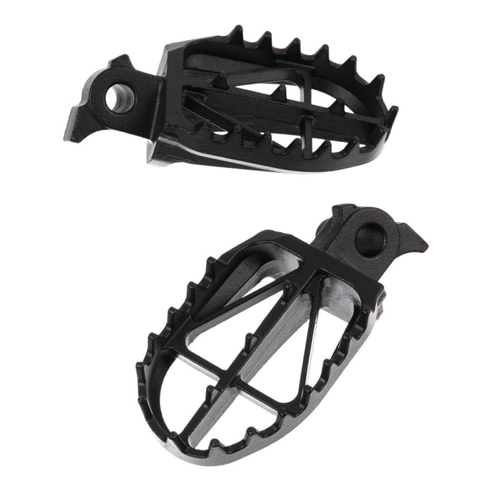 Zeta Wide Chromoly Ultra-Wide Foot Pegs - Yamaha YZ125 / YZ250 ('99-) / YZ250F /