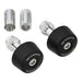 Zeta Bar End Sliders (2 Pack) - Black