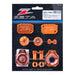 Zeta Billet Kit- KTM EXC/EXC-F - Orange