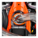 Zeta Exhaust Flange Guard - KTM / Husqvarna / GasGas 2-Stroke - Blue