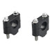 Zeta Handlebar Rise Kit 19mm Height - 22.2mm Bar - Black