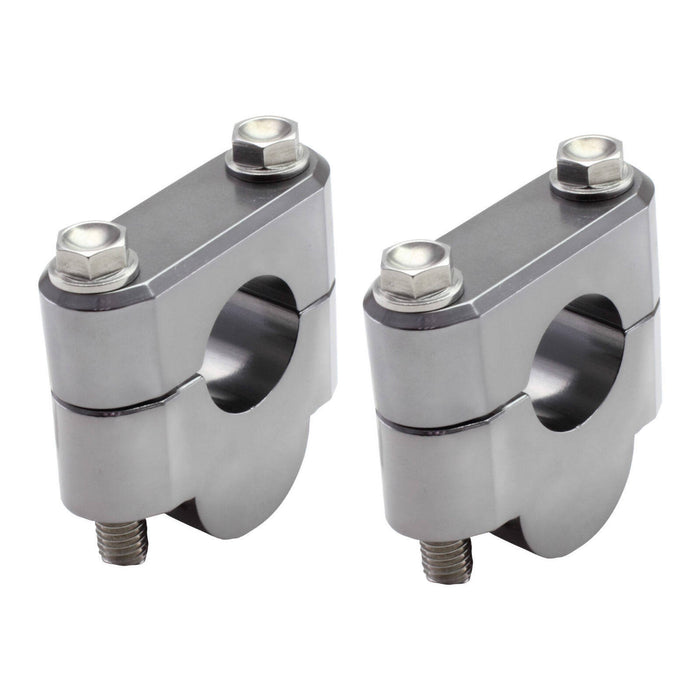 Zeta Handlebar Rise Kit 19mm Height - 22.2mm Bar - Titanium