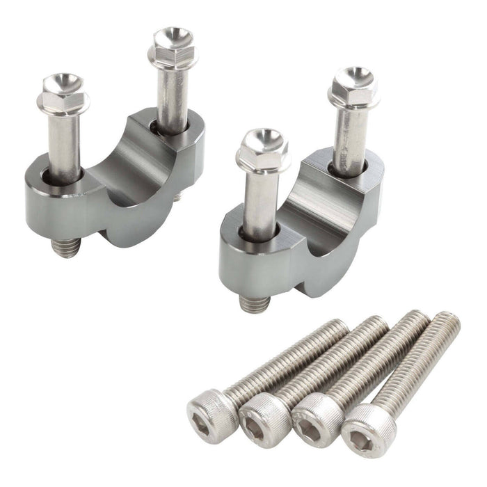Zeta Handlebar Rise Spacer 14mm Height - 22.2mm Bar - Titanium