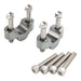 Zeta Handlebar Rise Spacer 14mm Height - 22.2mm Bar - Titanium