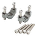 Zeta Handlebar Rise Spacer 14mm Height - 28.6mm Bar - Titanium