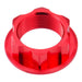 Zeta Steering Stem Nut - Kawasaki/Honda KX/CRF - Red