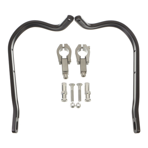 Zeta Armour Handguards Bent for 28.6mm Handlebars - Black