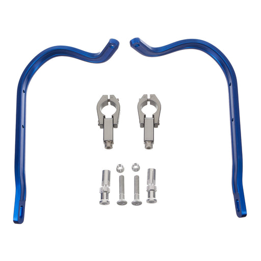 Zeta Armour Handguards Bent for 28.6mm Handlebars - Blue